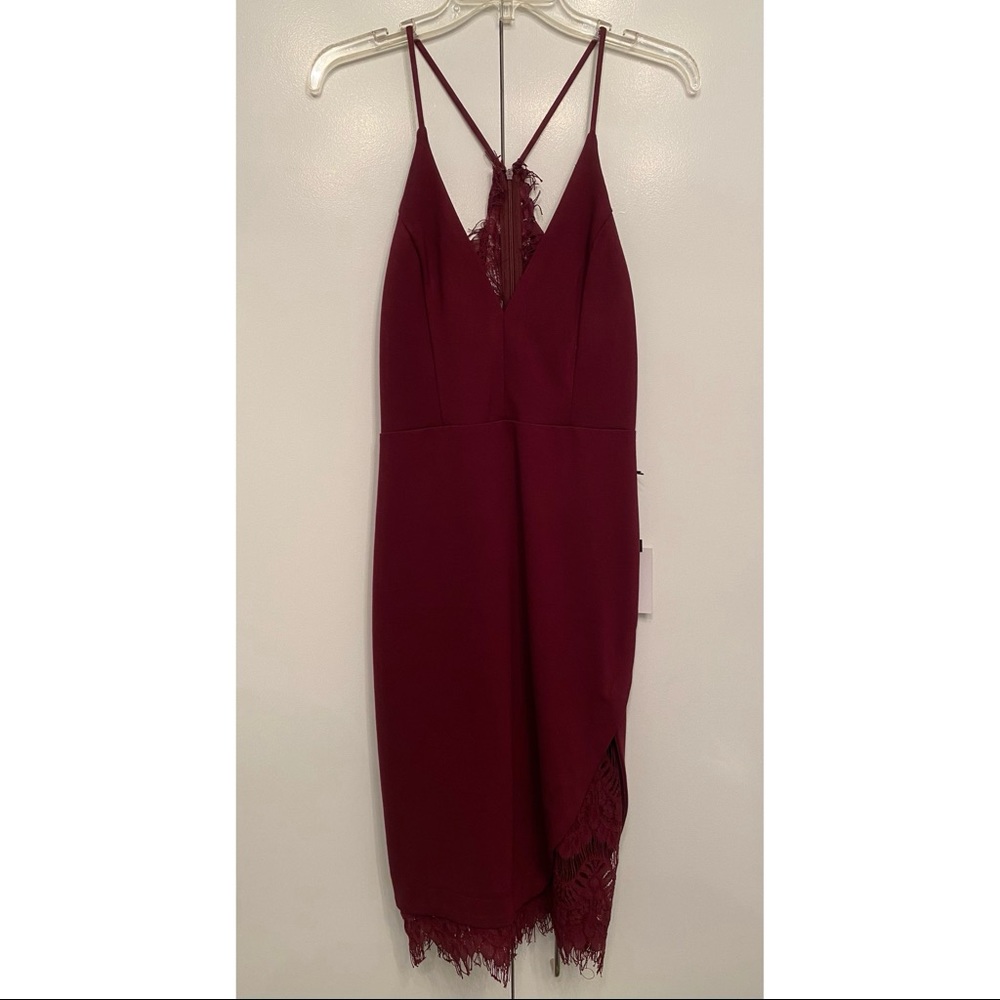 ASTR Burgundy Dress